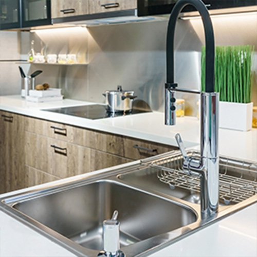 sink-in-modern-kitchen-pumbing-hutchinson-ks